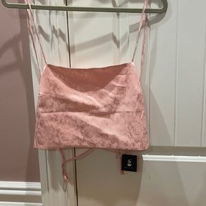 Garage light pink top